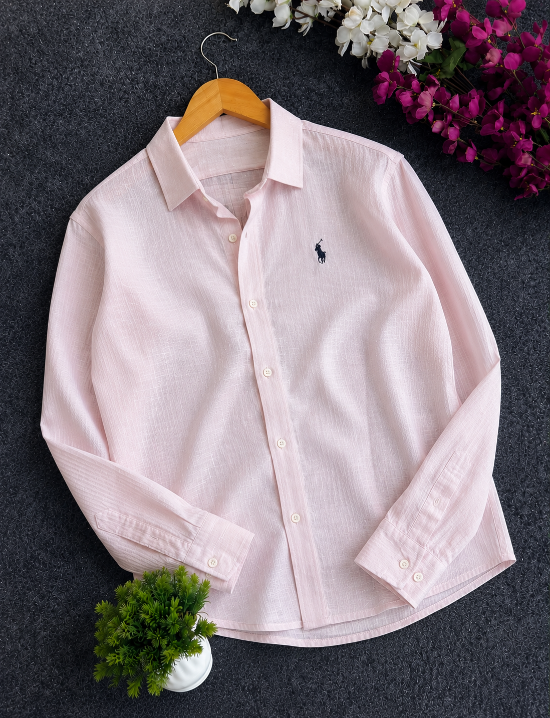 Linen Shirt (Classic Logo)