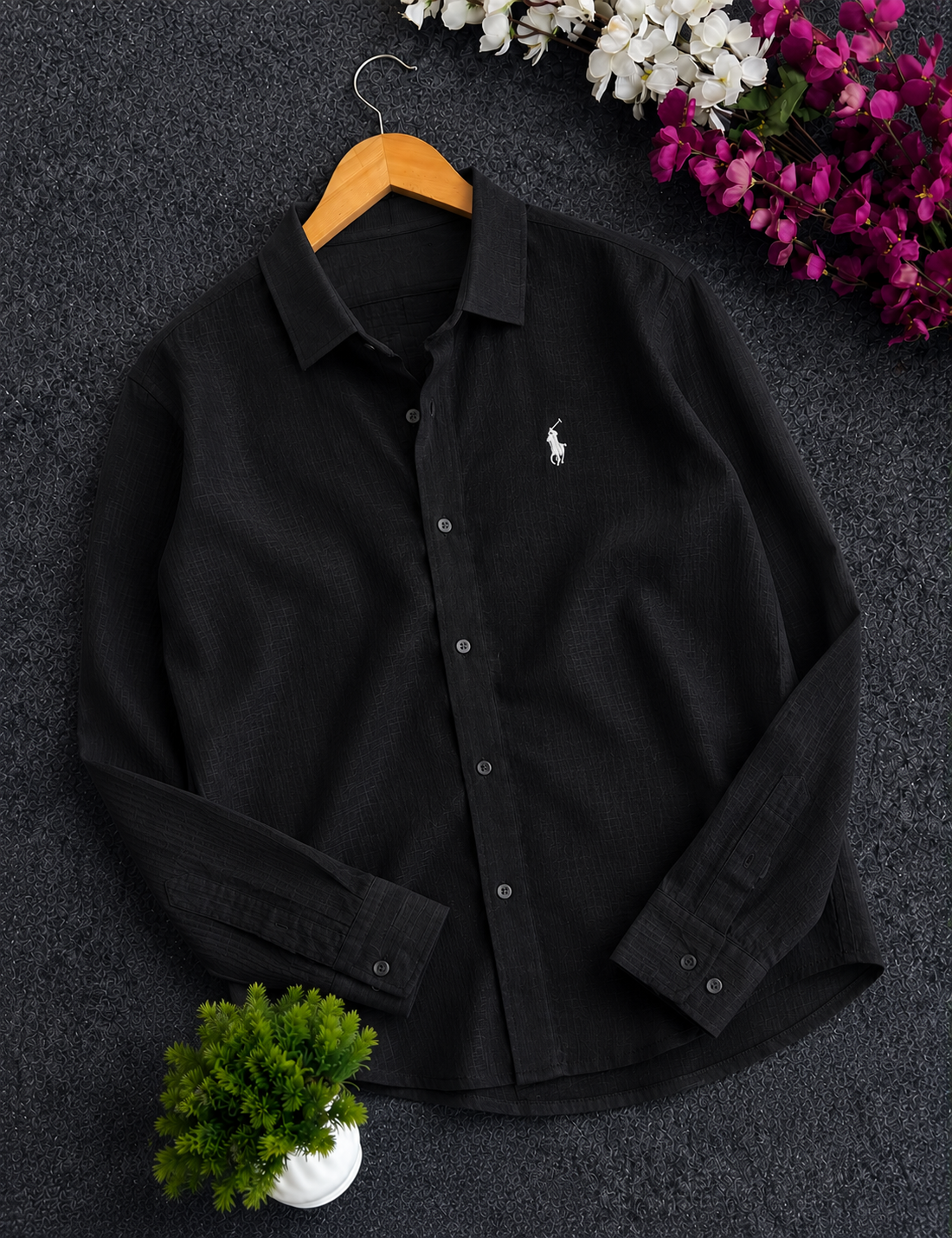 Linen Shirt (Classic Logo)