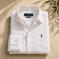 RL Premium Linen White Shirt