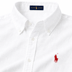 RL Linen White Shirt