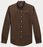 Oxford Brown Shirt Navy Blue